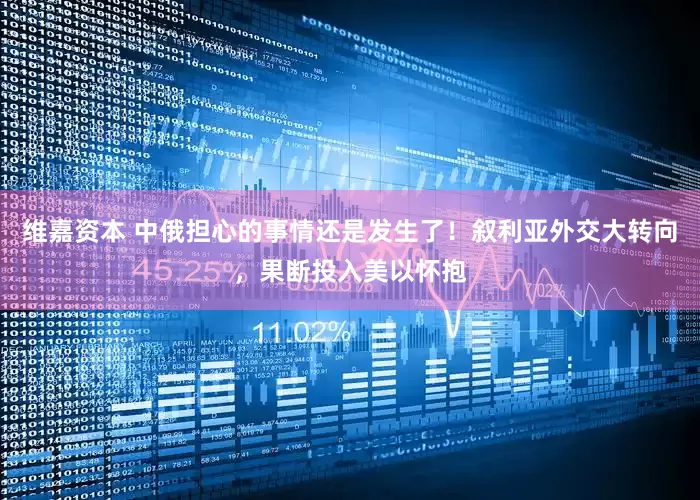 维嘉资本 中俄担心的事情还是发生了！叙利亚外交大转向，果断投入美以怀抱